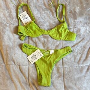 Green Bikini Set